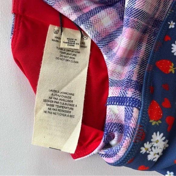 Anthropologie X Kachel• Floral Contrast Sports Bra - Picture 9 of 14